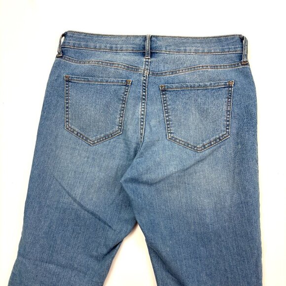 Old Navy Super Skinny Women's size 8 Medium Wash Blue Denim jeans - Picture 4 of 4